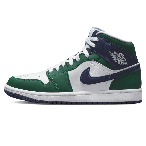 Air Jordan 1 Mid SE Wmns 'Noble Green'- Streetwear Fashion - thesclo.com