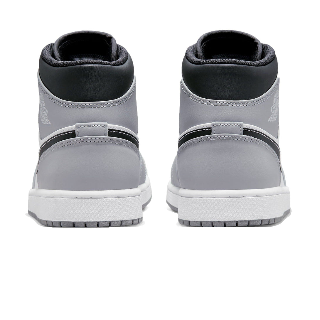 Air Jordan 1 Mid Smoke Grey Anthracite- Streetwear Fashion - thesclo.com