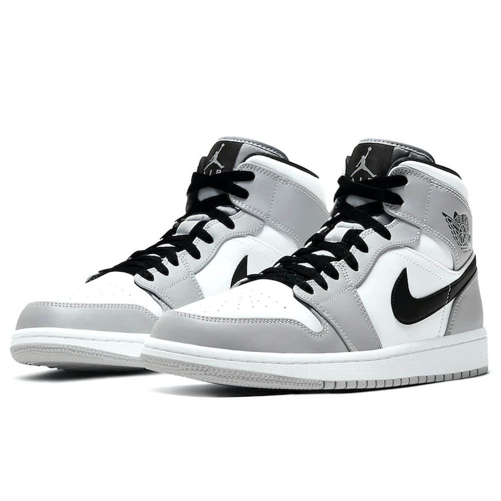 Air Jordan 1 Mid 'Smoke Grey'- Streetwear Fashion - thesclo.com