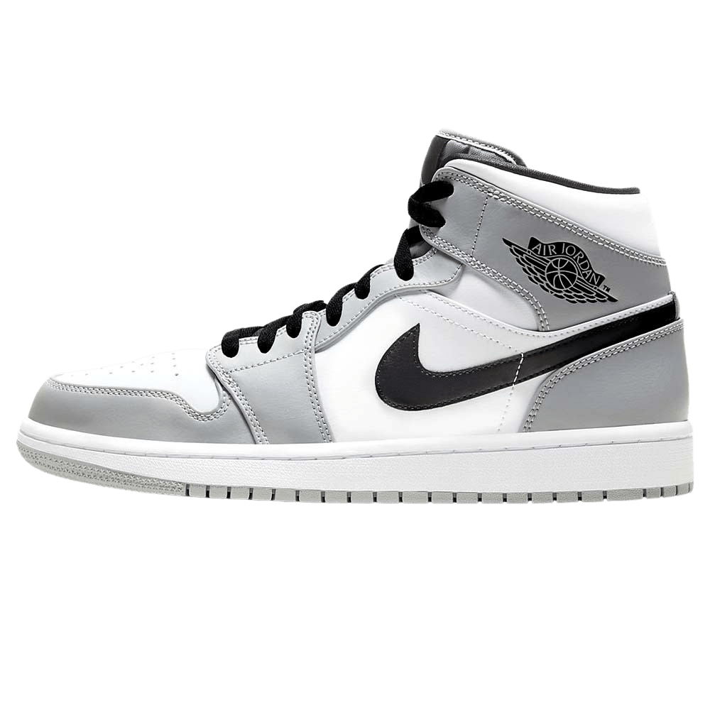 Air Jordan 1 Mid 'Smoke Grey'- Streetwear Fashion - thesclo.com