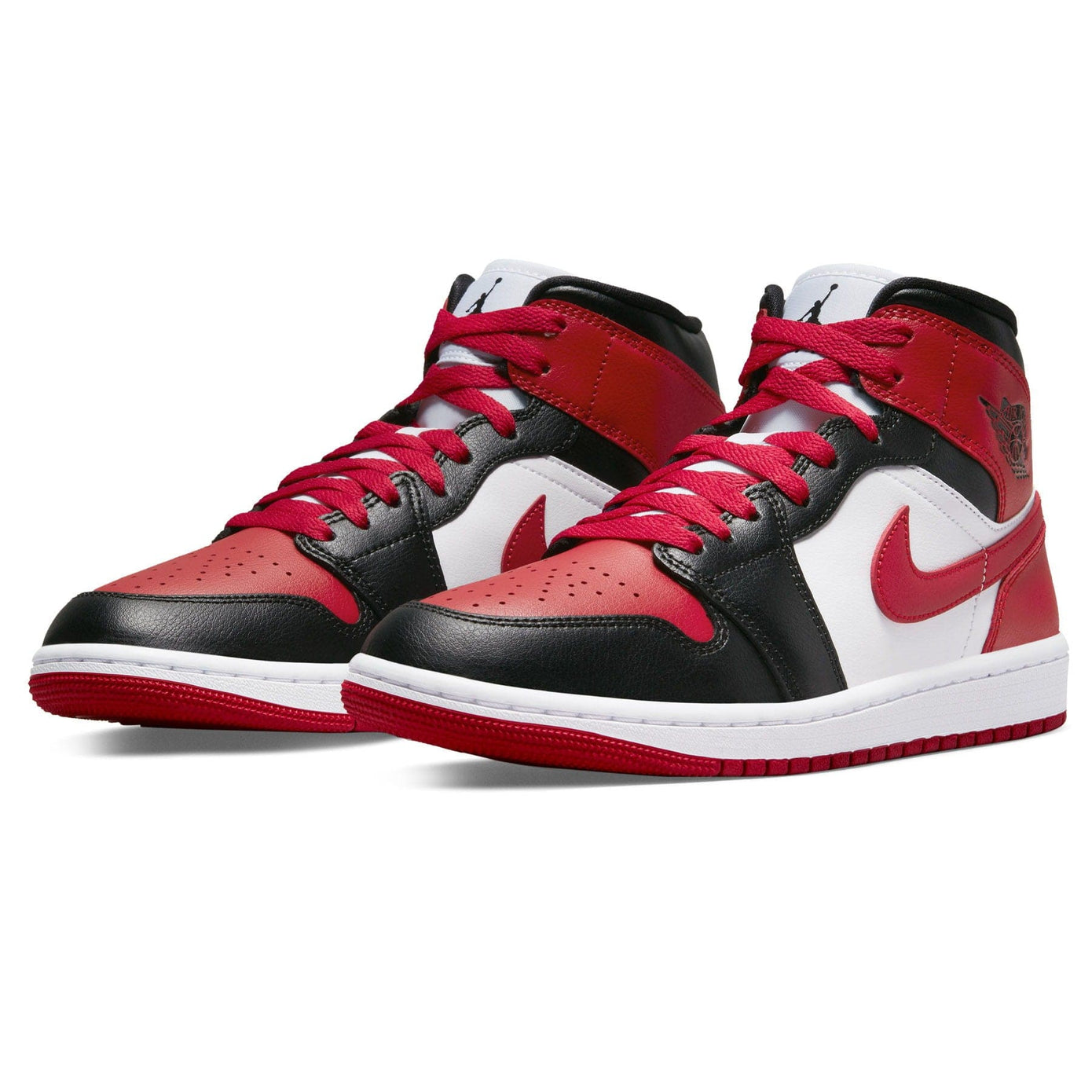 Air Jordan 1 Mid Wmns 'Alternate Bred Toe'- Streetwear Fashion - thesclo.com