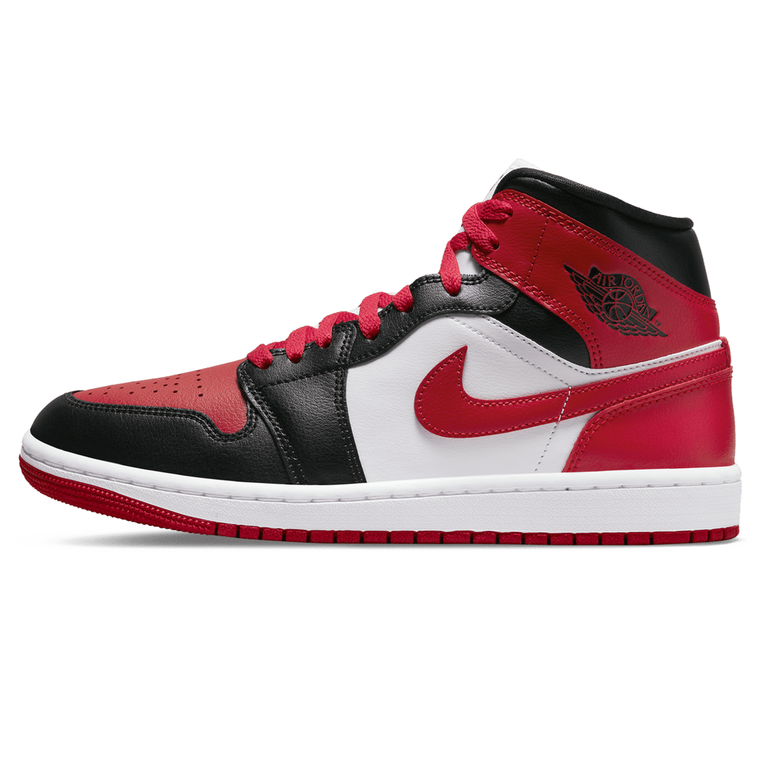 Air Jordan 1 Mid Wmns 'Alternate Bred Toe'- Streetwear Fashion - thesclo.com