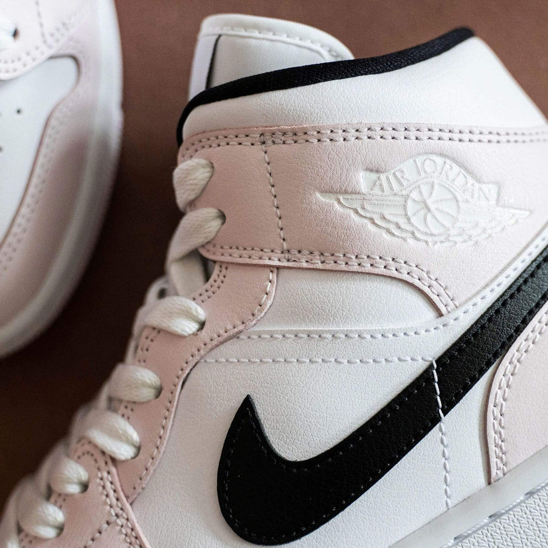 Air Jordan 1 Mid Wmns 'Barely Rose'- Streetwear Fashion - thesclo.com