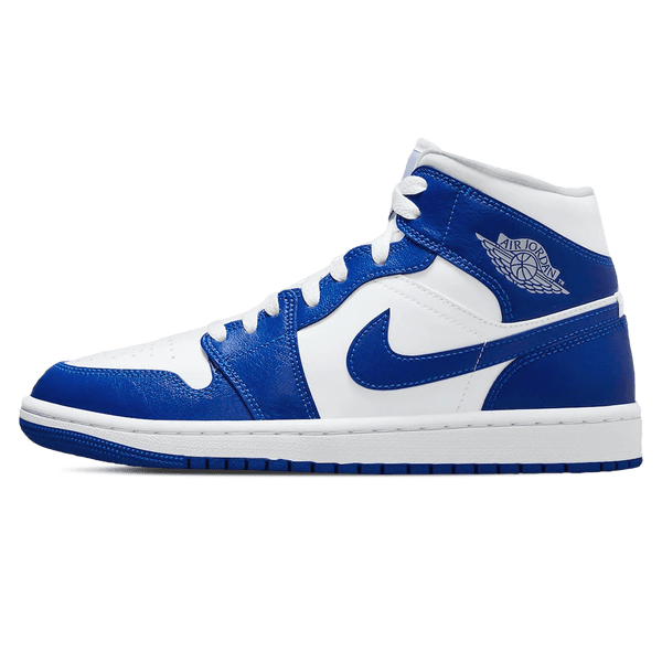 Air Jordan 1 Mid Wmns 'Kentucky Blue'- Streetwear Fashion - thesclo.com