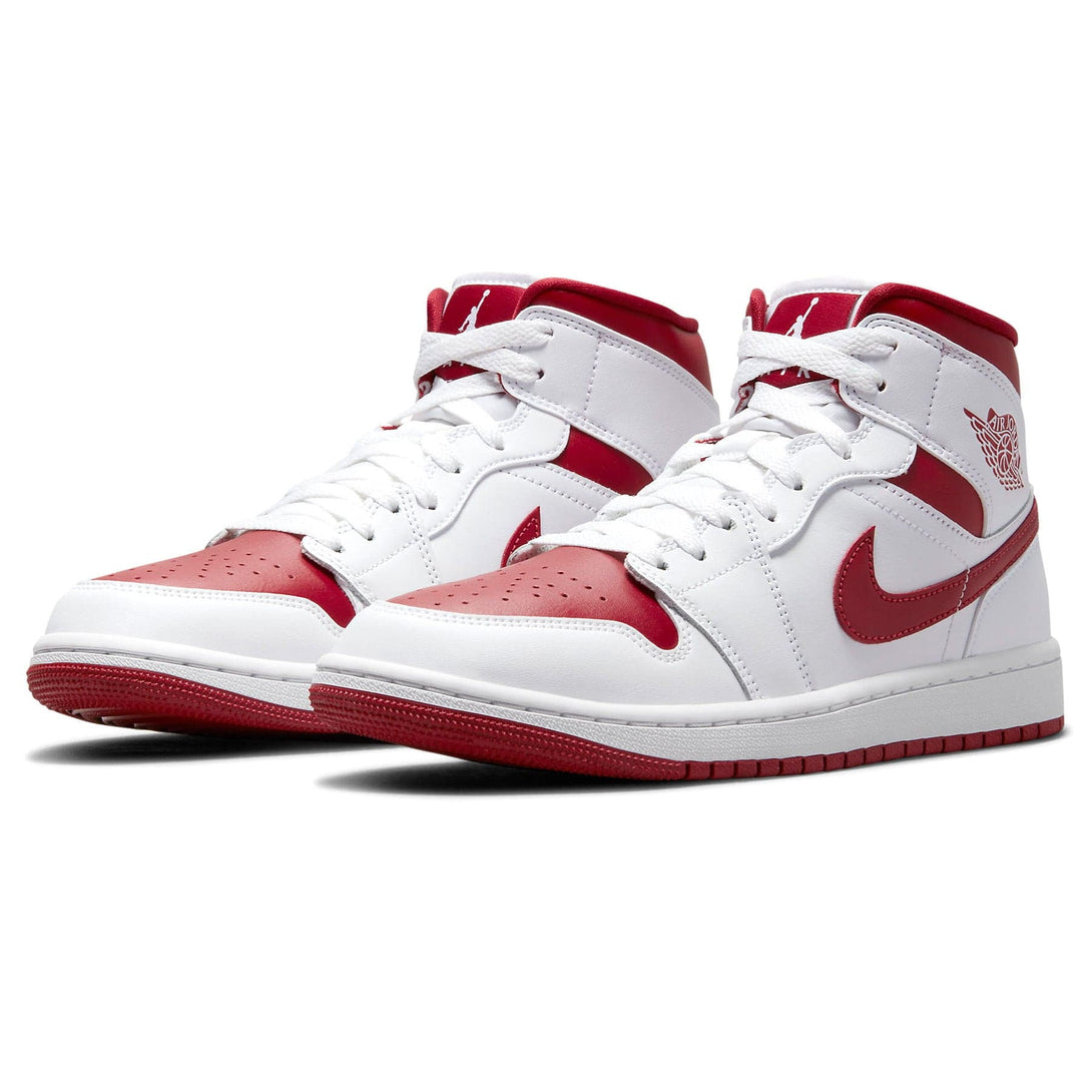 Air Jordan 1 Mid Wmns 'Reverse Chicago'- Streetwear Fashion - thesclo.com