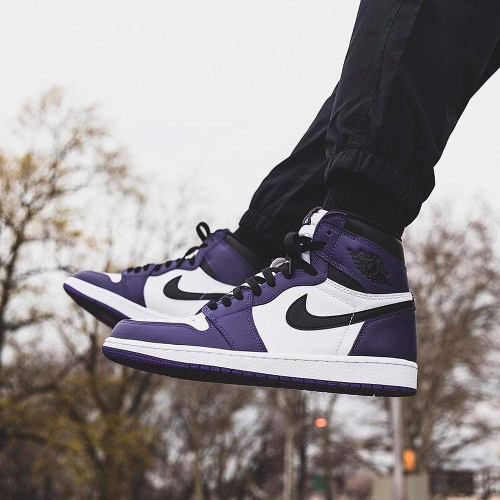 Air Jordan 1 Retro High OG 'Court Purple 2.0'- Streetwear Fashion - thesclo.com