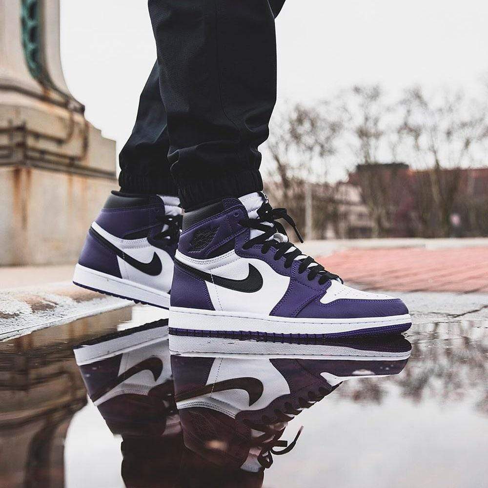 Air Jordan 1 Retro High OG 'Court Purple 2.0'- Streetwear Fashion - thesclo.com