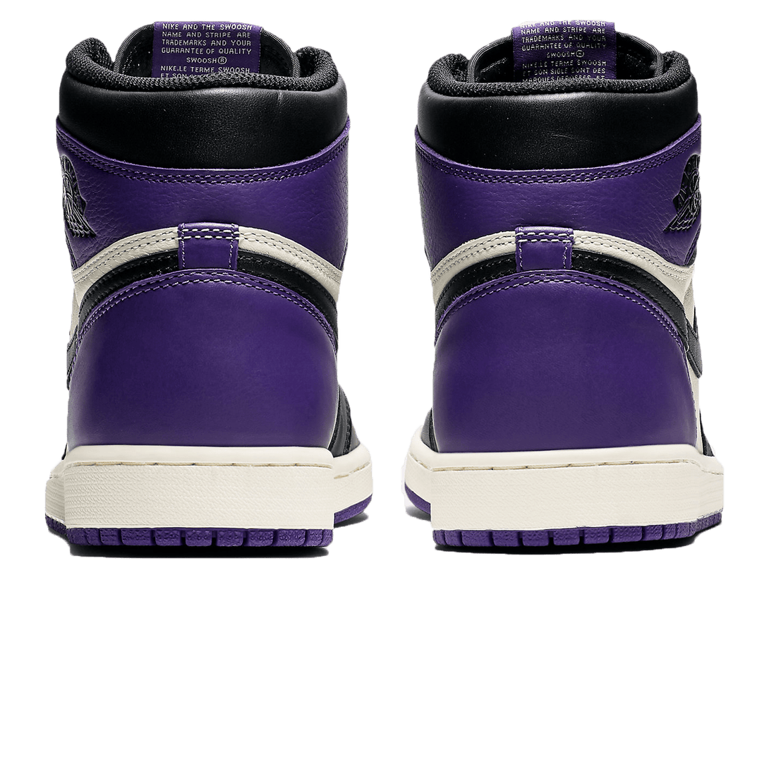 Air Jordan 1 Retro High OG 'Court Purple'- Streetwear Fashion - thesclo.com