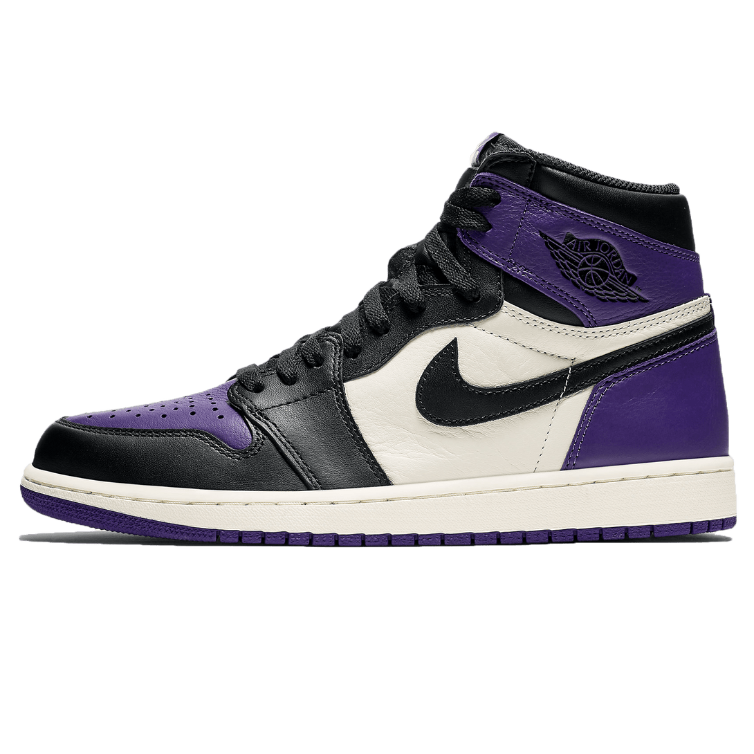 Air Jordan 1 Retro High OG 'Court Purple'- Streetwear Fashion - thesclo.com