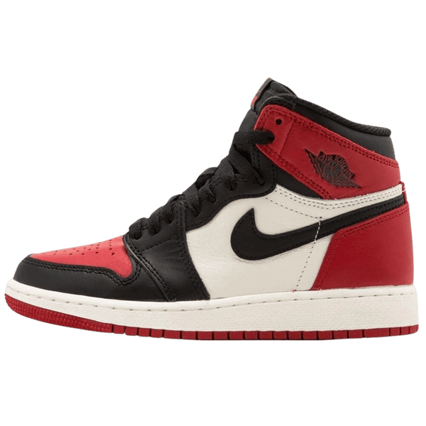 Air Jordan 1 Retro High OG GS "Bred Toe"- Streetwear Fashion - thesclo.com