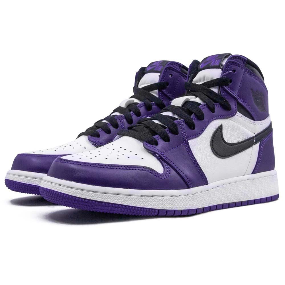 Air Jordan 1 Retro High OG GS 'Court Purple 2.0'- Streetwear Fashion - thesclo.com