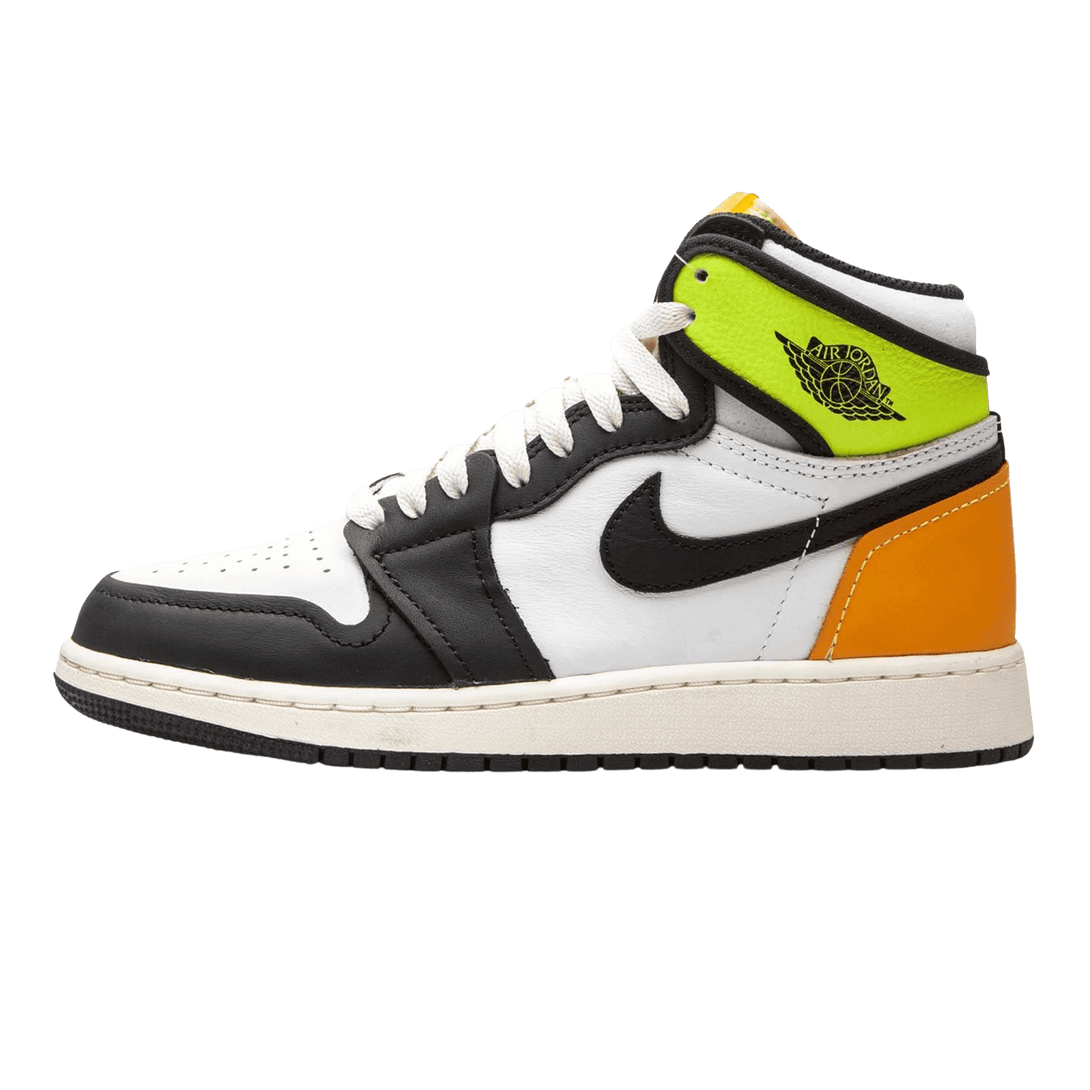 Air Jordan 1 Retro High OG GS 'Volt Gold'- Streetwear Fashion - thesclo.com