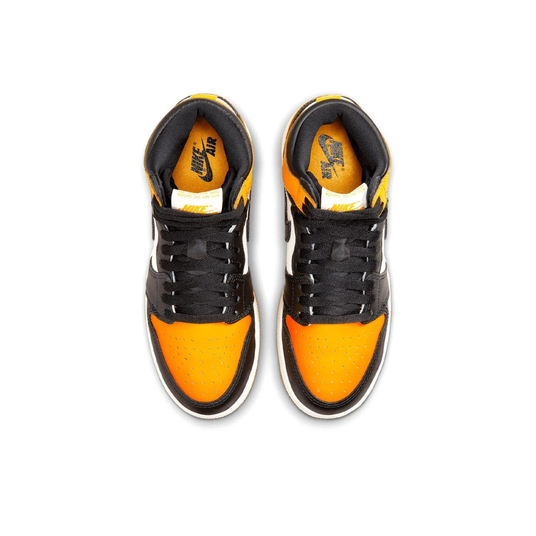 Air Jordan 1 Retro High OG GS 'Yellow Toe'- Streetwear Fashion - thesclo.com