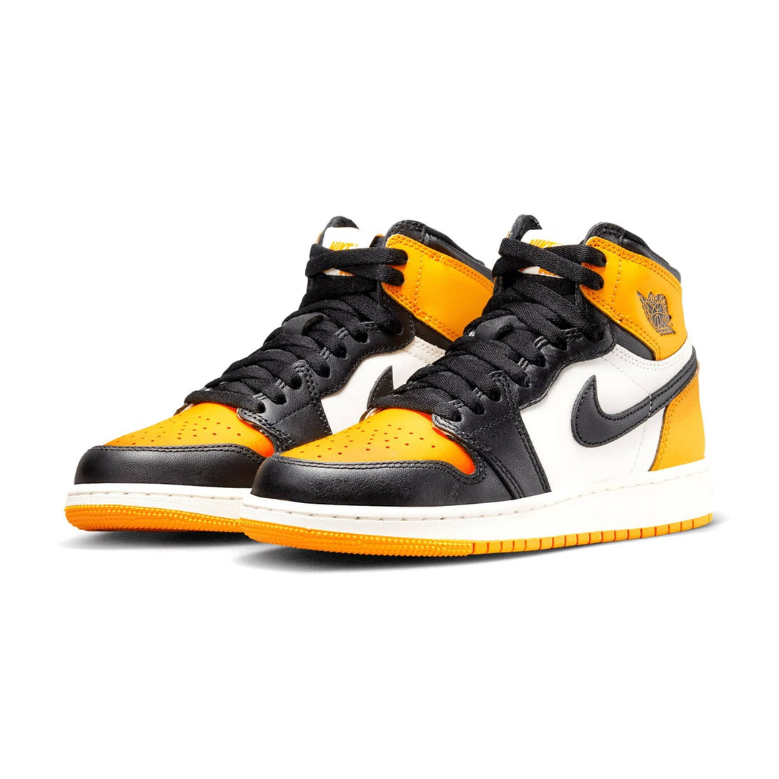 Air Jordan 1 Retro High OG GS 'Yellow Toe'- Streetwear Fashion - thesclo.com