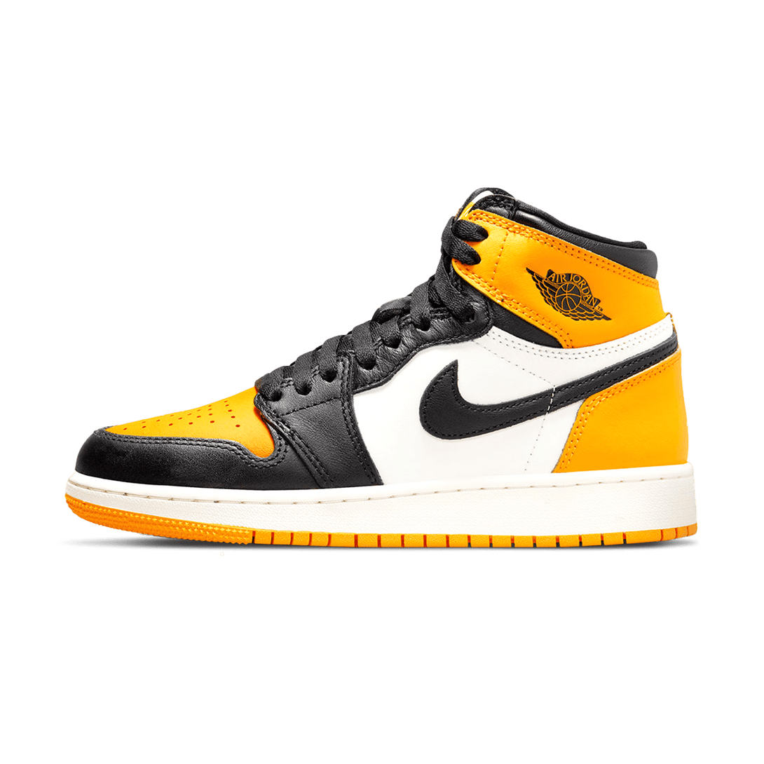 Air Jordan 1 Retro High OG GS 'Yellow Toe'- Streetwear Fashion - thesclo.com