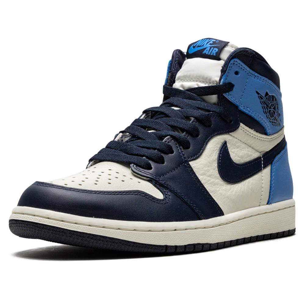 Air Jordan 1 Retro High OG 'Obsidian' UNC- Streetwear Fashion - thesclo.com