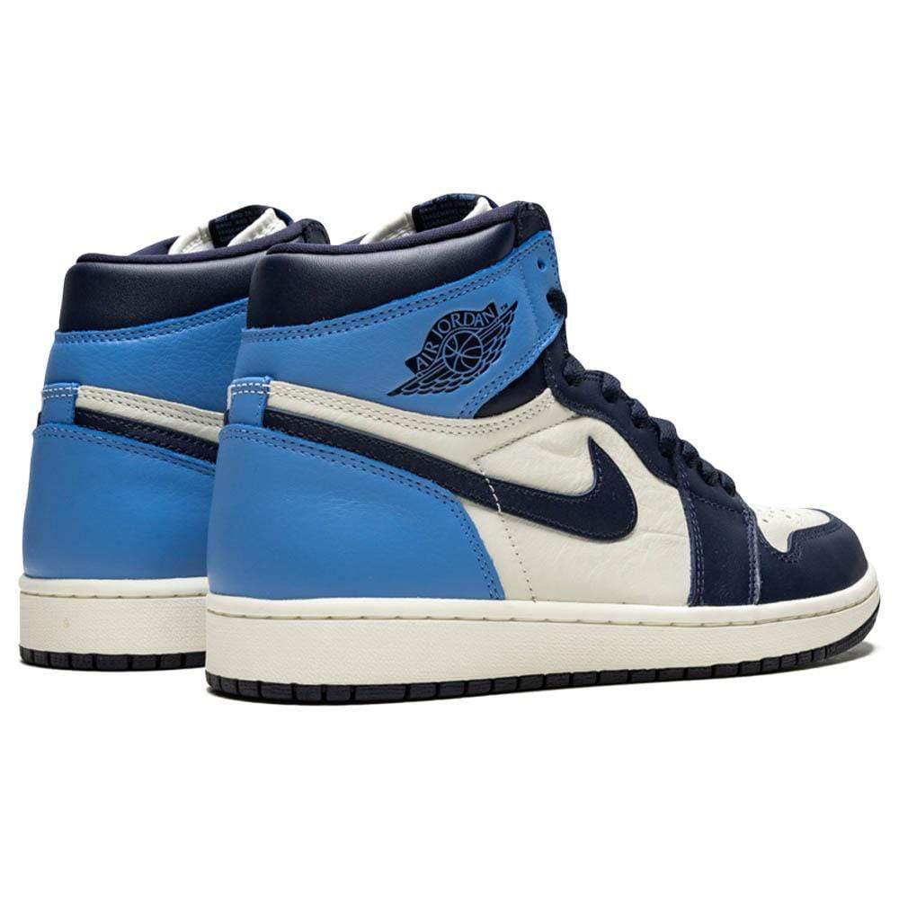 Air Jordan 1 Retro High OG 'Obsidian' UNC- Streetwear Fashion - thesclo.com