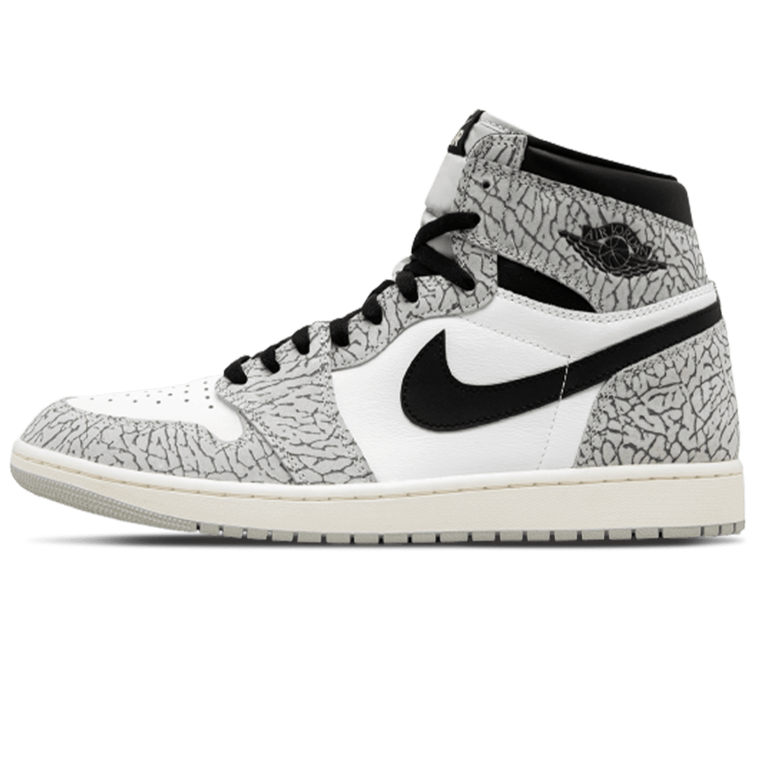 Air Jordan 1 Retro High OG 'White Cement'- Streetwear Fashion - thesclo.com