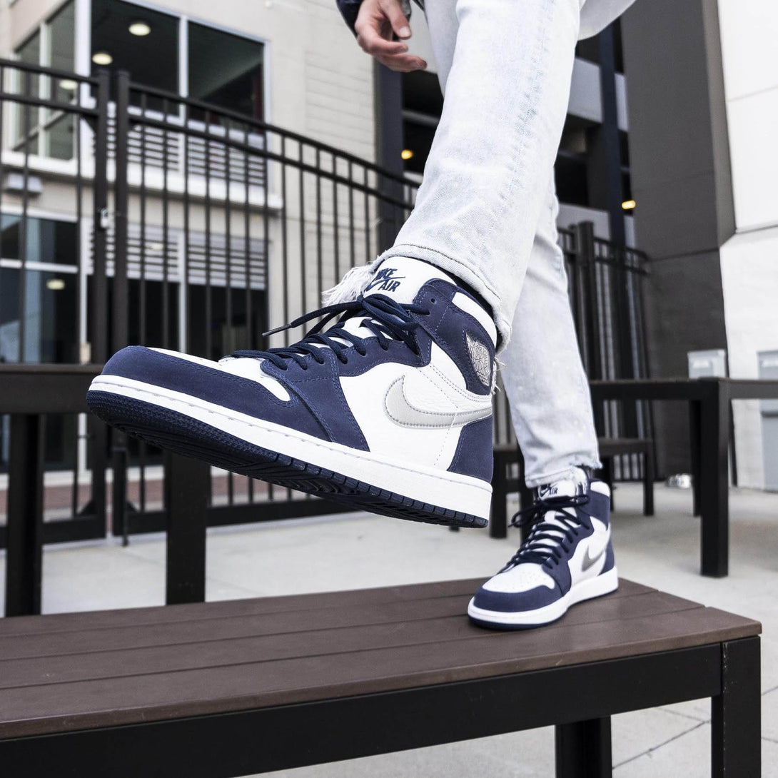 Air Jordan 1 Retro High co.JP 'Midnight Navy' 2020- Streetwear Fashion - thesclo.com