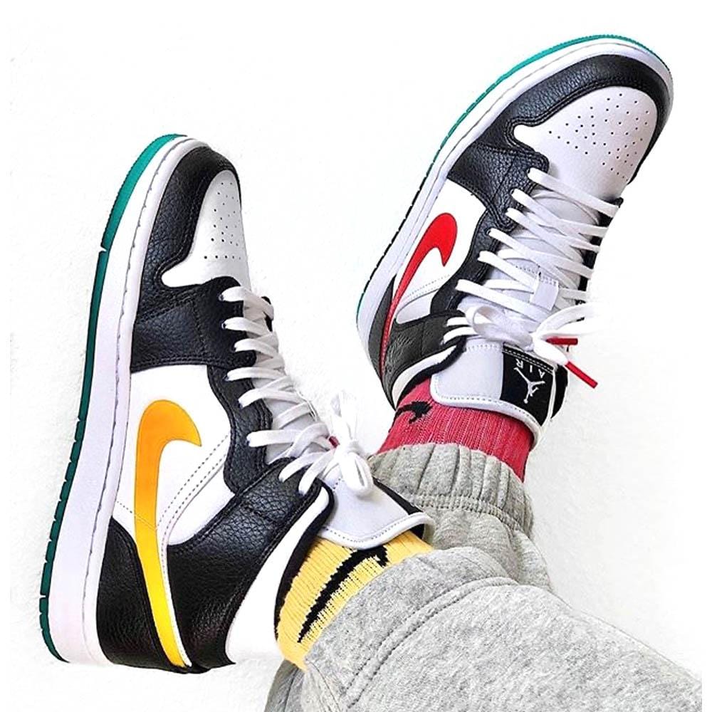 Air Jordan 1 Wmns Mid 'Alternate Swoosh'- Streetwear Fashion - thesclo.com