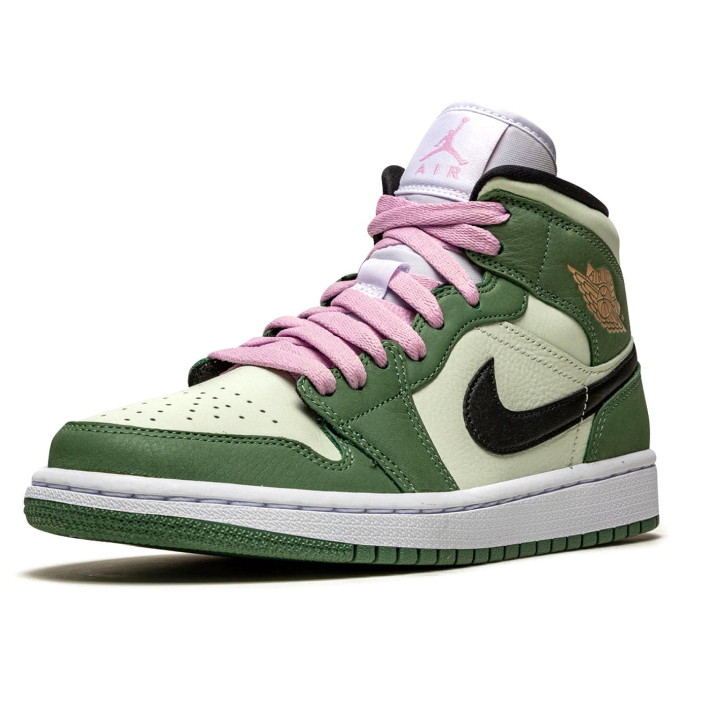 Air Jordan 1 Wmns Mid SE 'Dutch Green'- Streetwear Fashion - thesclo.com