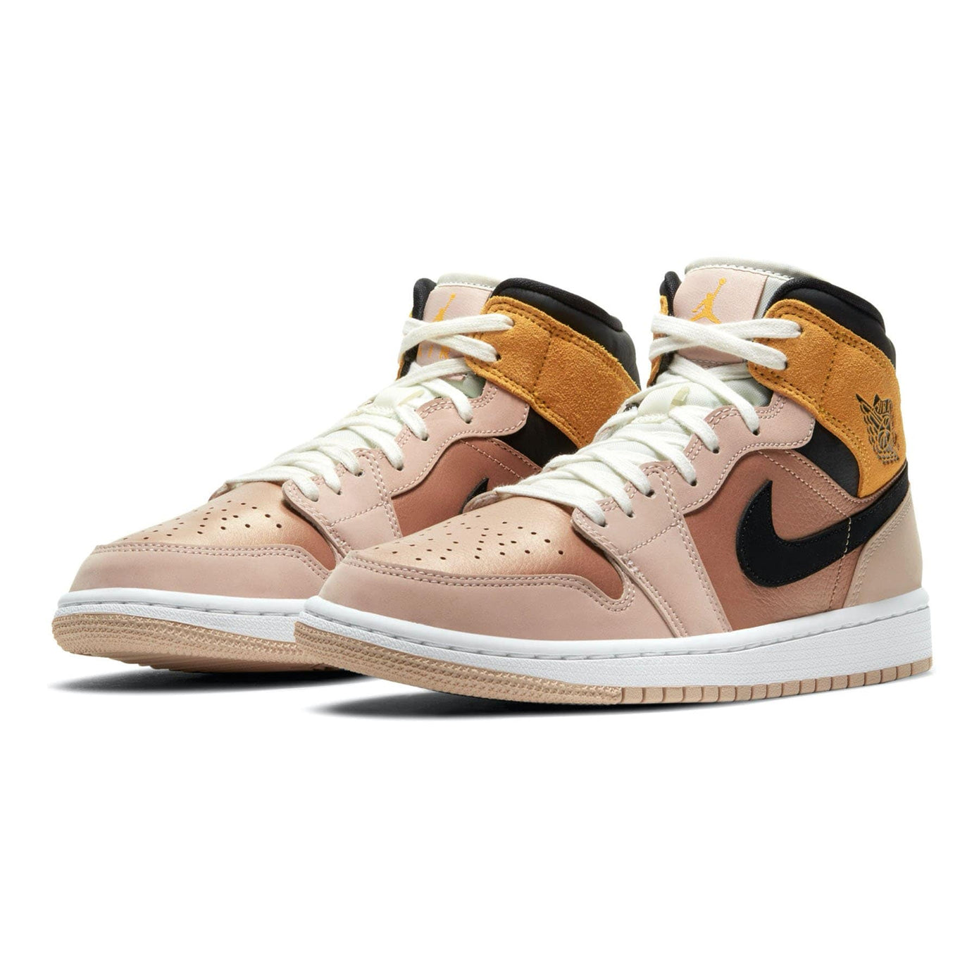 Air Jordan 1 Wmns Mid SE 'Particle Beige'- Streetwear Fashion - thesclo.com