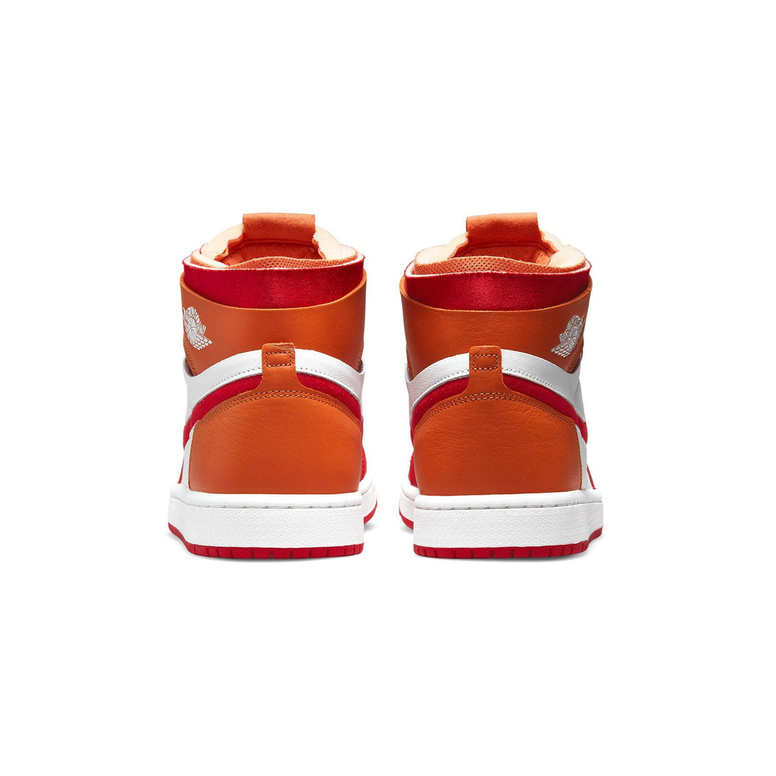 Air Jordan 1 Zoom Air Comfort Wmns 'Fire Red Hot Curry'- Streetwear Fashion - thesclo.com