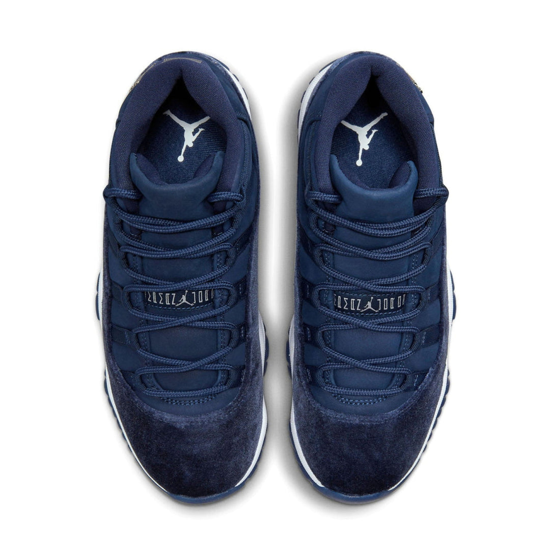 Air Jordan 11 Retro Wmns 'Midnight Navy Velvet' - Streetwear Fashion - thesclo.com
