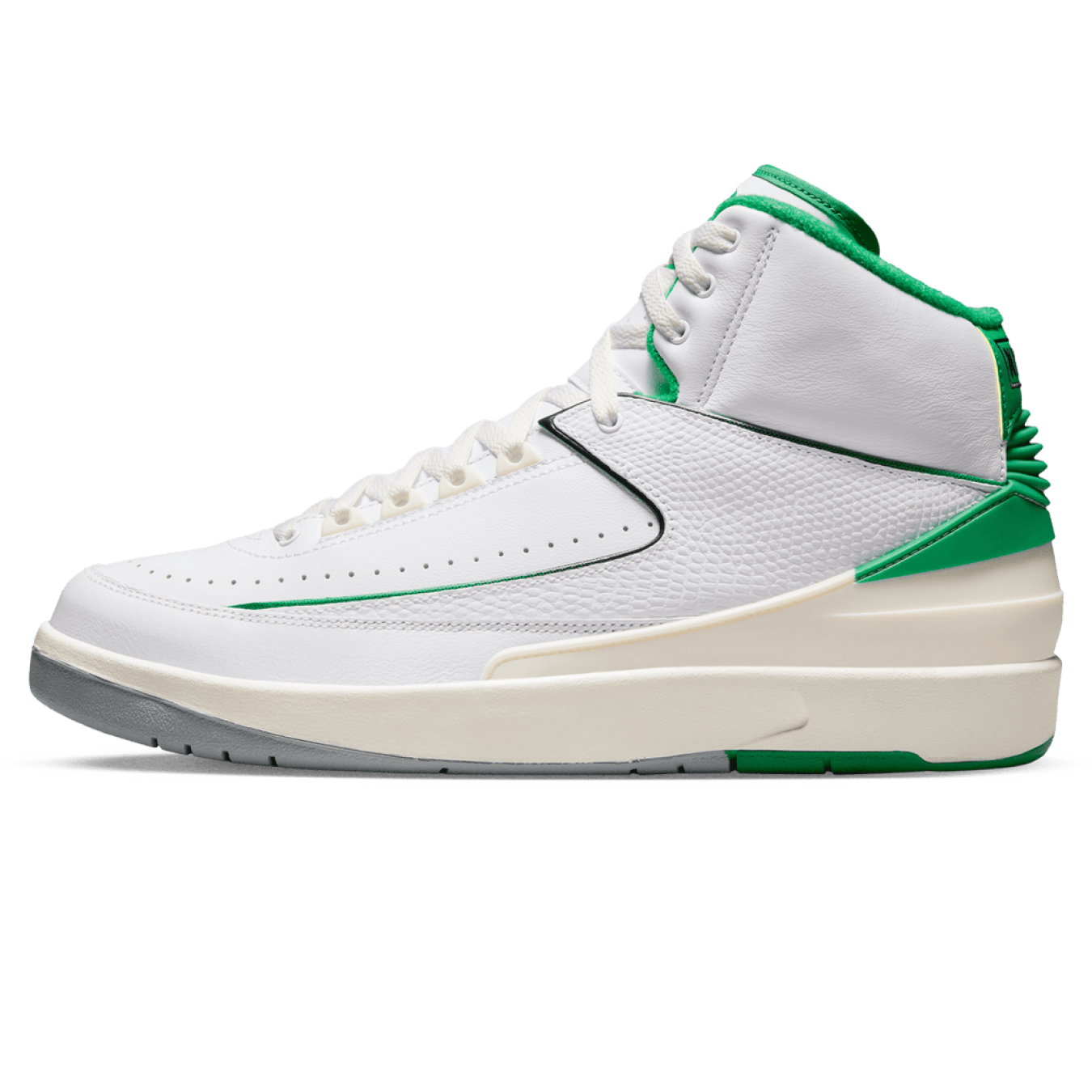 Air Jordan 2 Retro 'Lucky Green' - Streetwear Fashion - thesclo.com