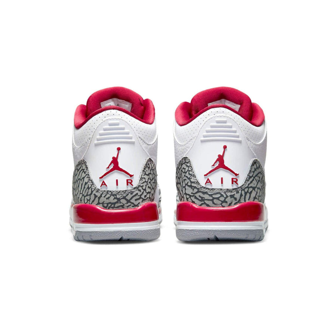 Air Jordan 3 Retro 'Cardinal Red' - Streetwear Fashion - thesclo.com