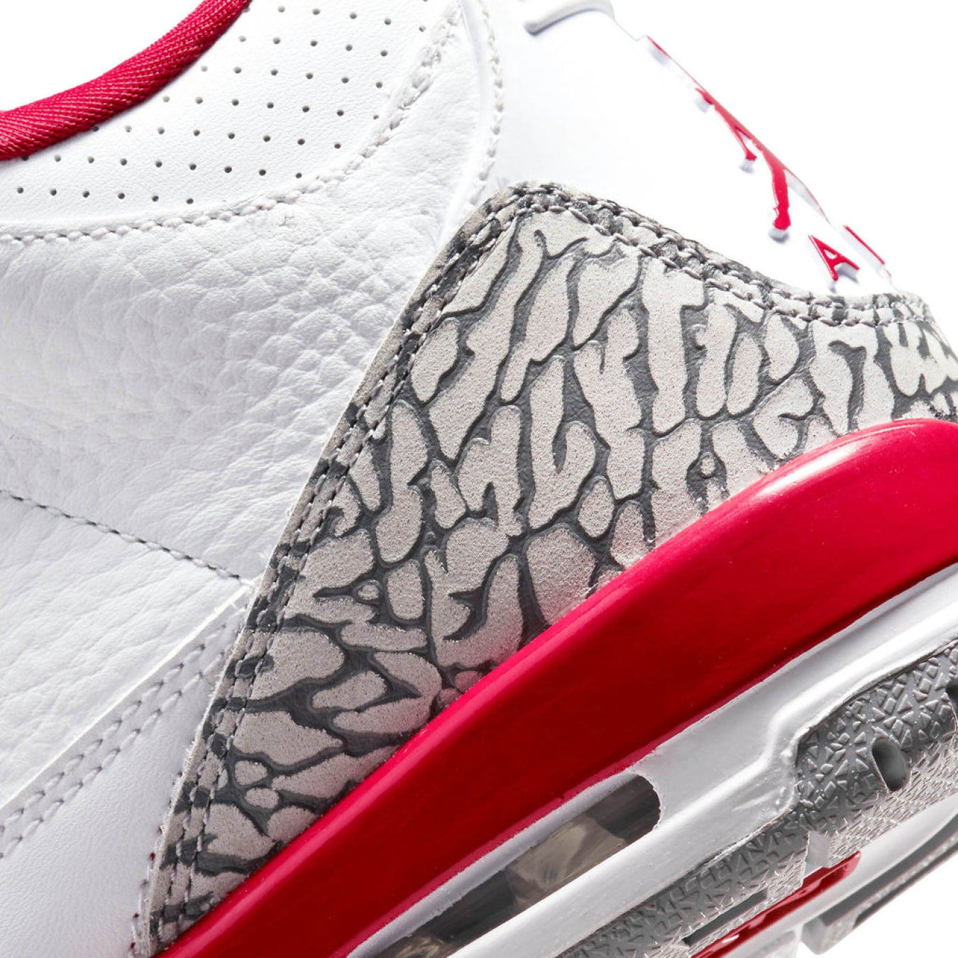 Air Jordan 3 Retro 'Cardinal Red' - Streetwear Fashion - thesclo.com