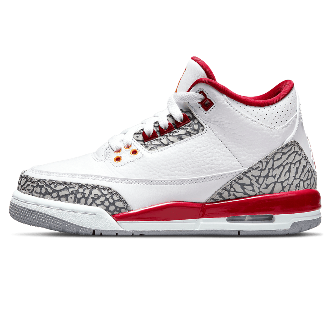 Air Jordan 3 Retro 'Cardinal Red' - Streetwear Fashion - thesclo.com