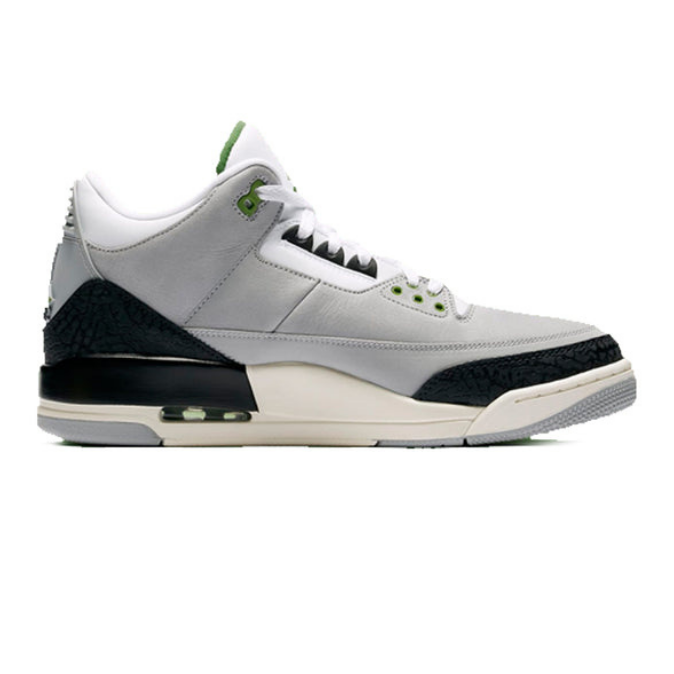 Air Jordan 3 Retro 'Chlorophyll' - Streetwear Fashion - thesclo.com