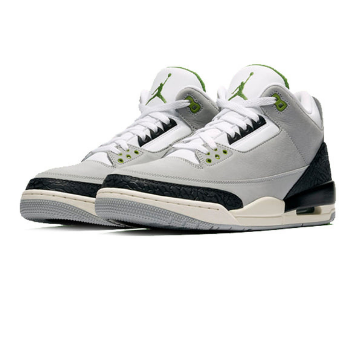 Air Jordan 3 Retro 'Chlorophyll' - Streetwear Fashion - thesclo.com