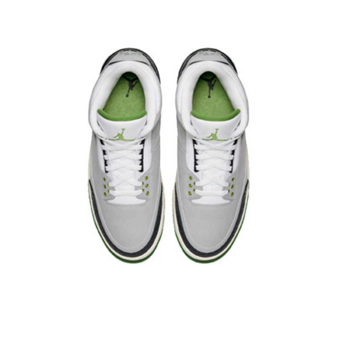 Air Jordan 3 Retro 'Chlorophyll' - Streetwear Fashion - thesclo.com