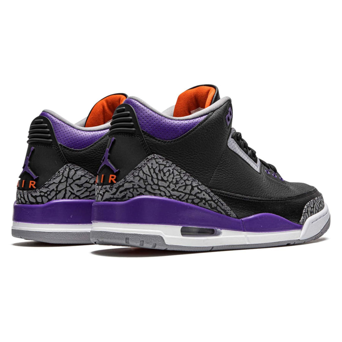 Air Jordan 3 Retro 'Court Purple' - Streetwear Fashion - thesclo.com