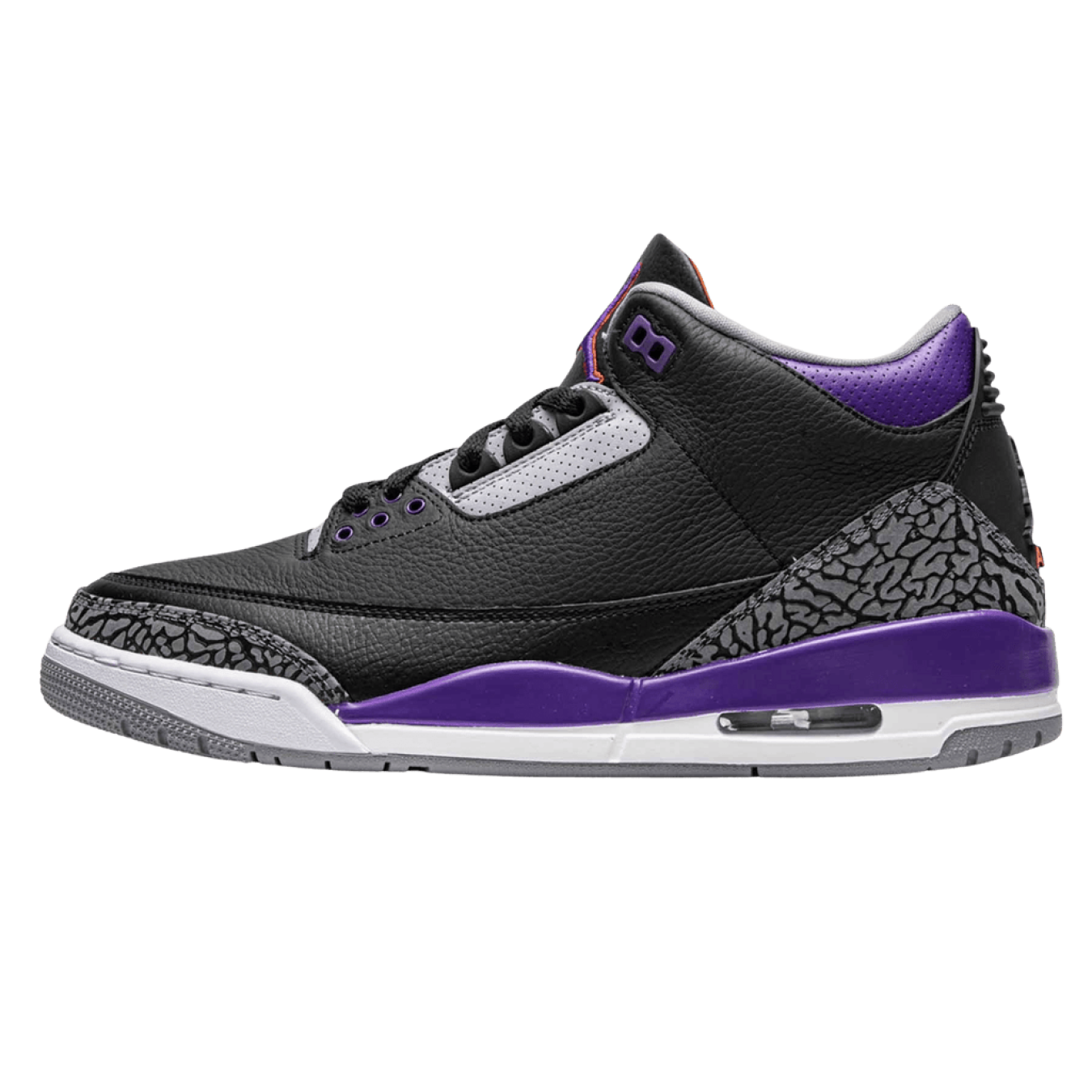 Air Jordan 3 Retro 'Court Purple' - Streetwear Fashion - thesclo.com