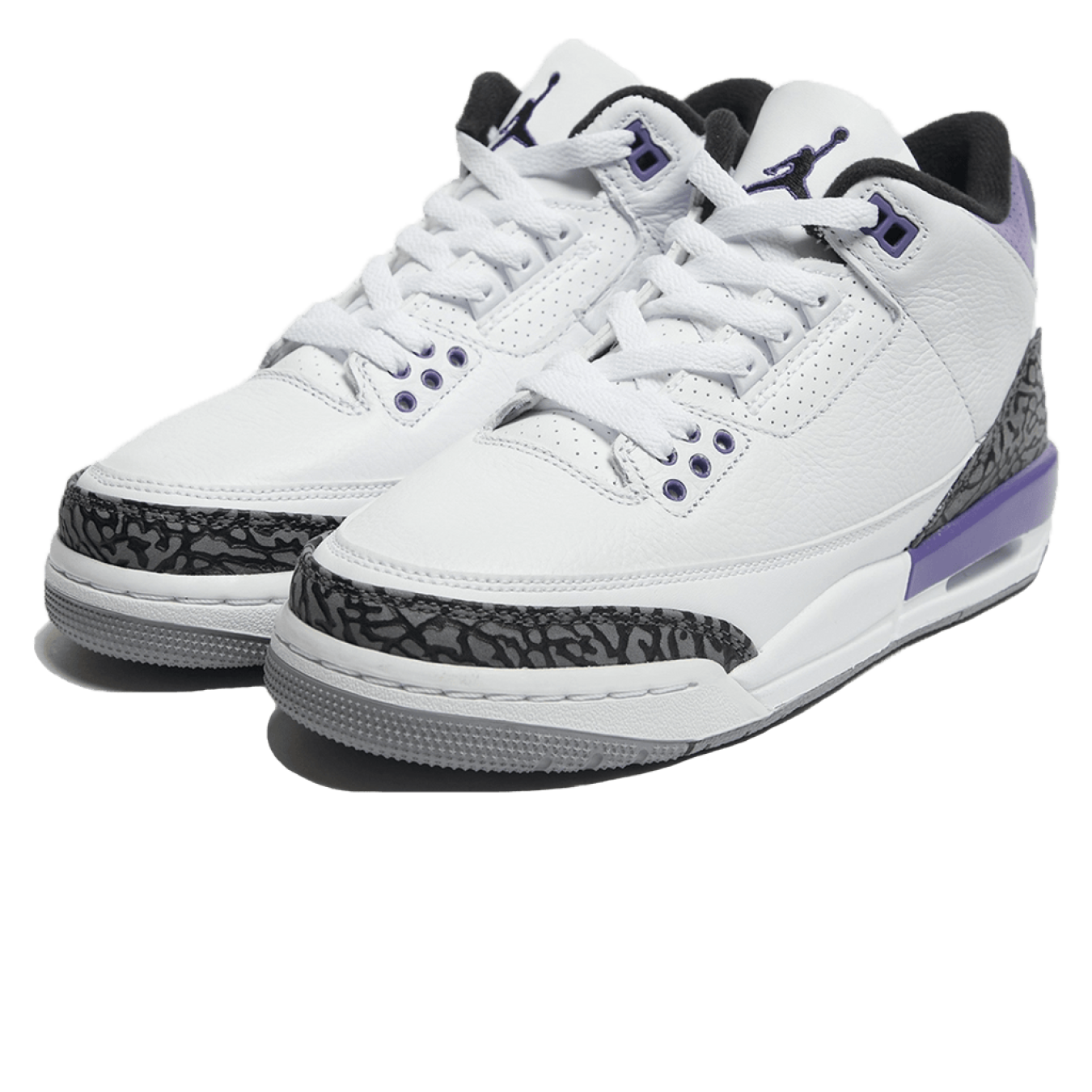 Air Jordan 3 Retro 'Dark Iris' - Streetwear Fashion - thesclo.com