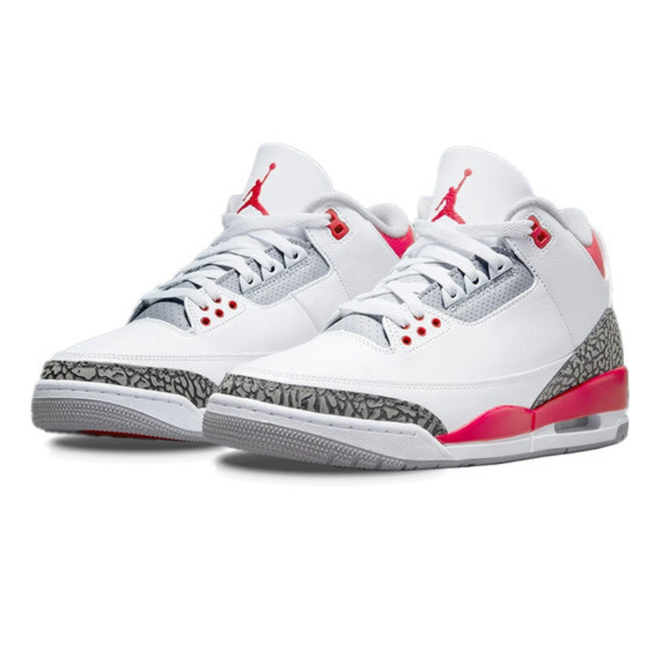 Air Jordan 3 Retro 'Fire Red' - Streetwear Fashion - thesclo.com