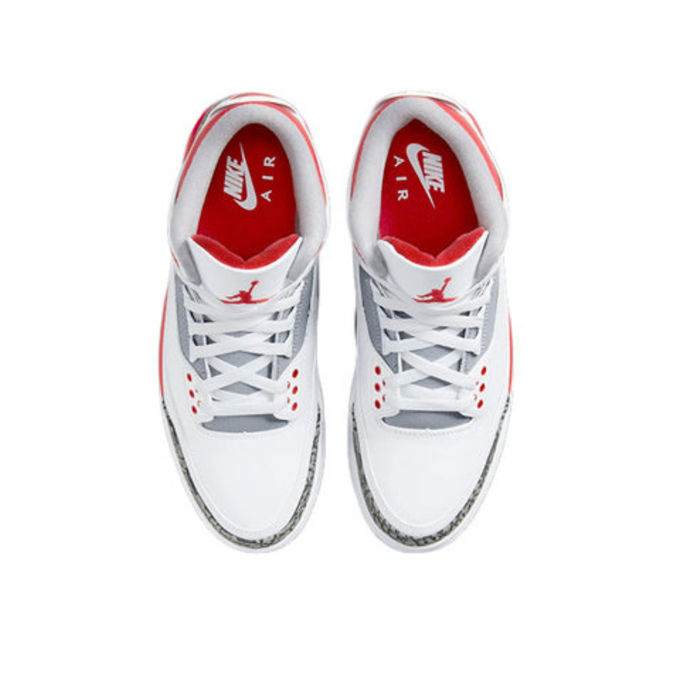 Air Jordan 3 Retro 'Fire Red' - Streetwear Fashion - thesclo.com