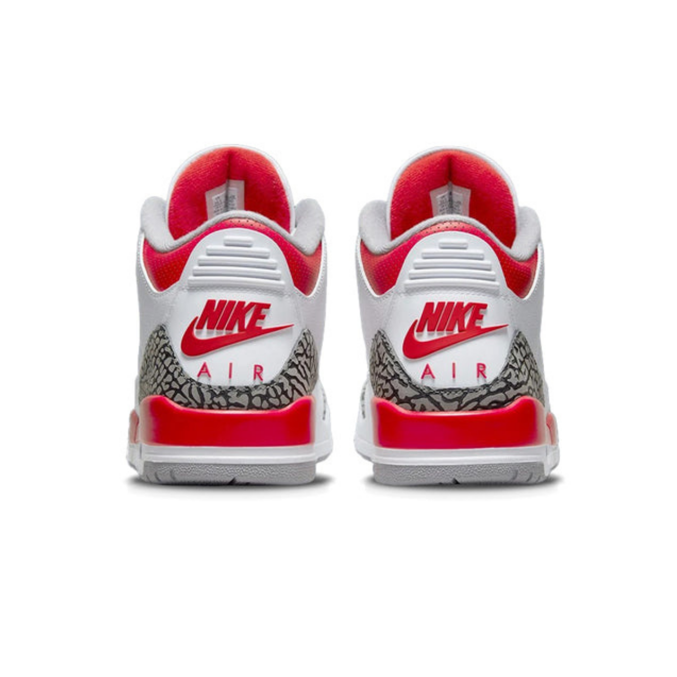 Air Jordan 3 Retro 'Fire Red' - Streetwear Fashion - thesclo.com