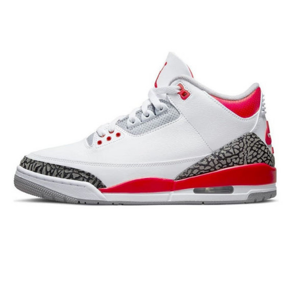 Air Jordan 3 Retro 'Fire Red' - Streetwear Fashion - thesclo.com