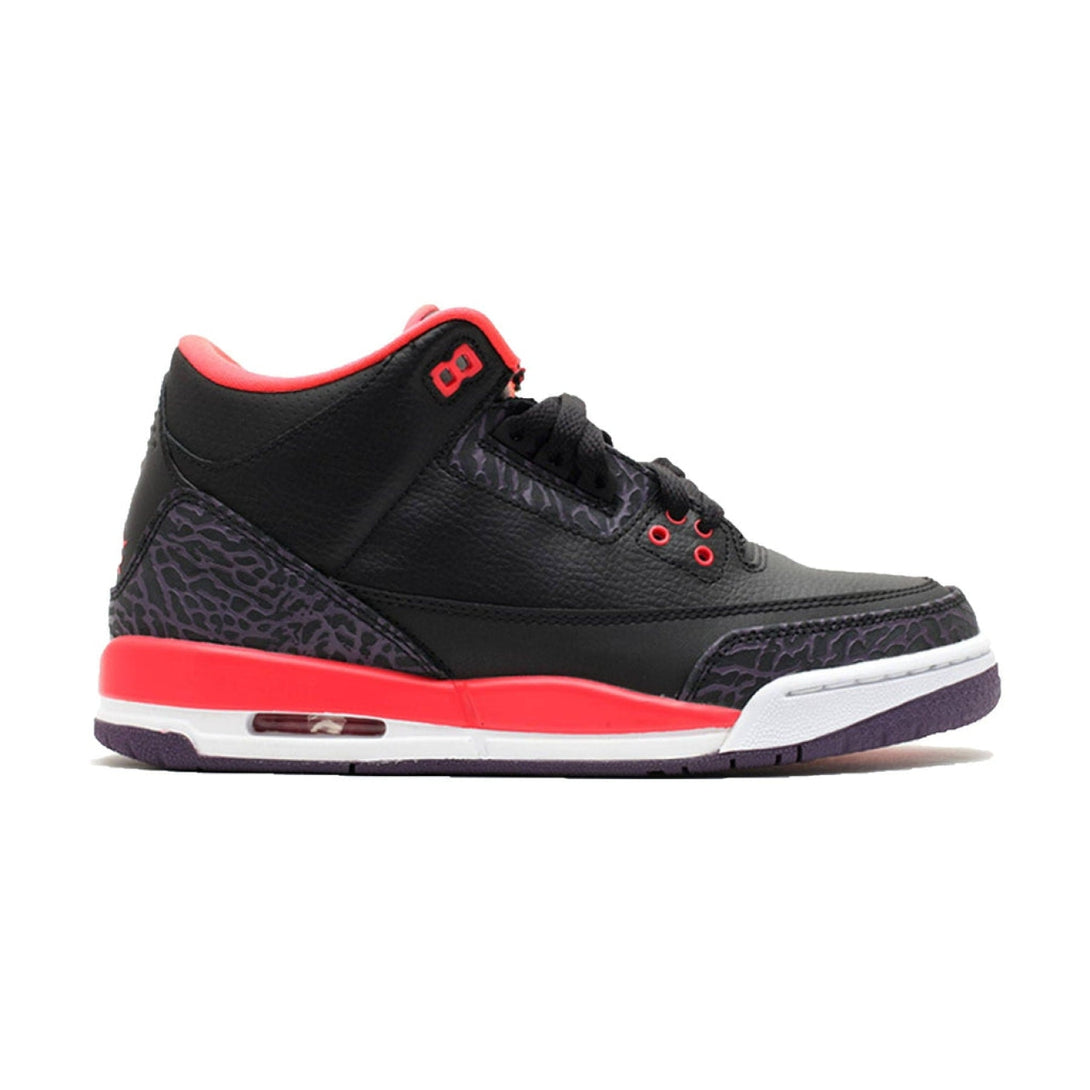 Air Jordan 3 Retro GS 'Crimson' - Streetwear Fashion - thesclo.com