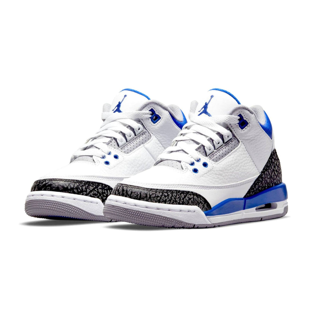 Air Jordan 3 Retro GS 'Racer Blue' - Streetwear Fashion - thesclo.com