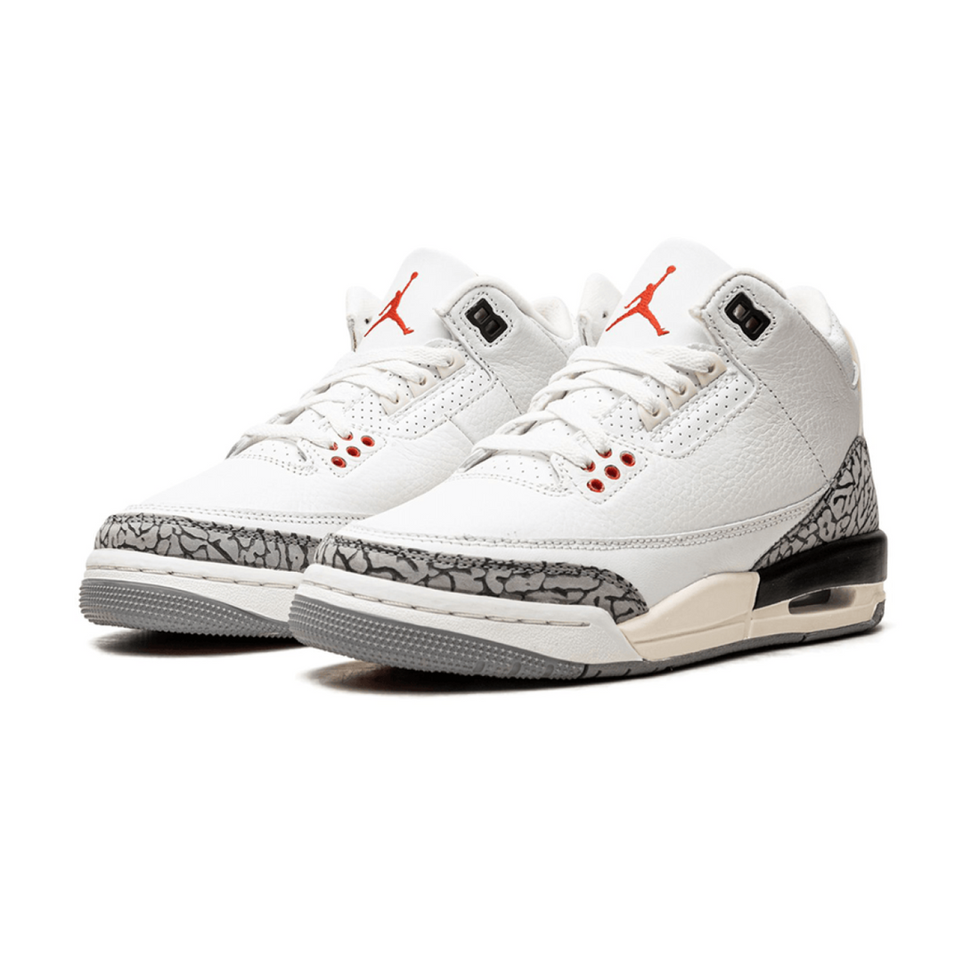 Air Jordan 3 Retro GS 'White Cement Reimagined' - Streetwear Fashion - thesclo.com