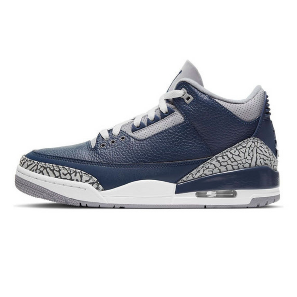 Air Jordan 3 Retro 'Georgetown' - Streetwear Fashion - thesclo.com