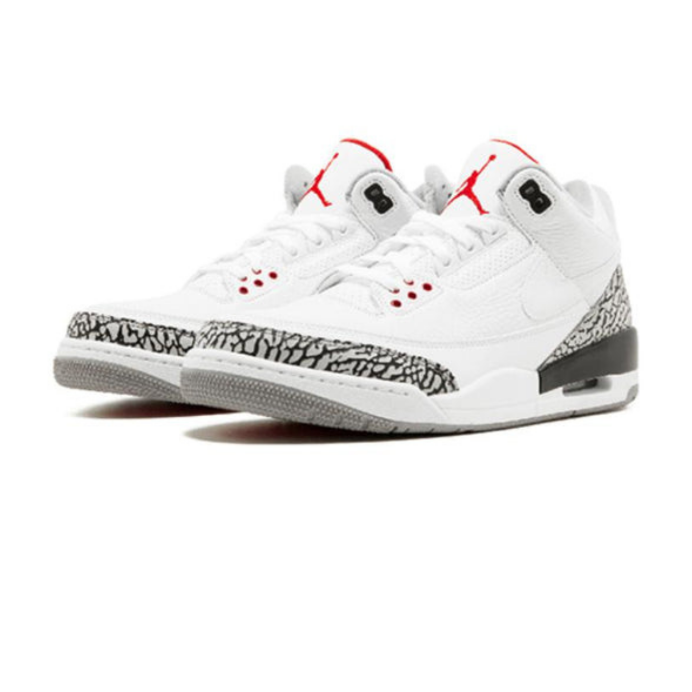 Air Jordan 3 Retro JTH NRG 'White Cement' - Streetwear Fashion - thesclo.com