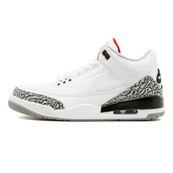 Air Jordan 3 Retro JTH NRG 'White Cement' - Streetwear Fashion - thesclo.com