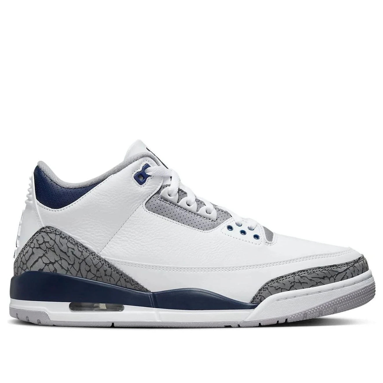 Air Jordan 3 Retro 'Midnight Navy' - Streetwear Fashion - thesclo.com