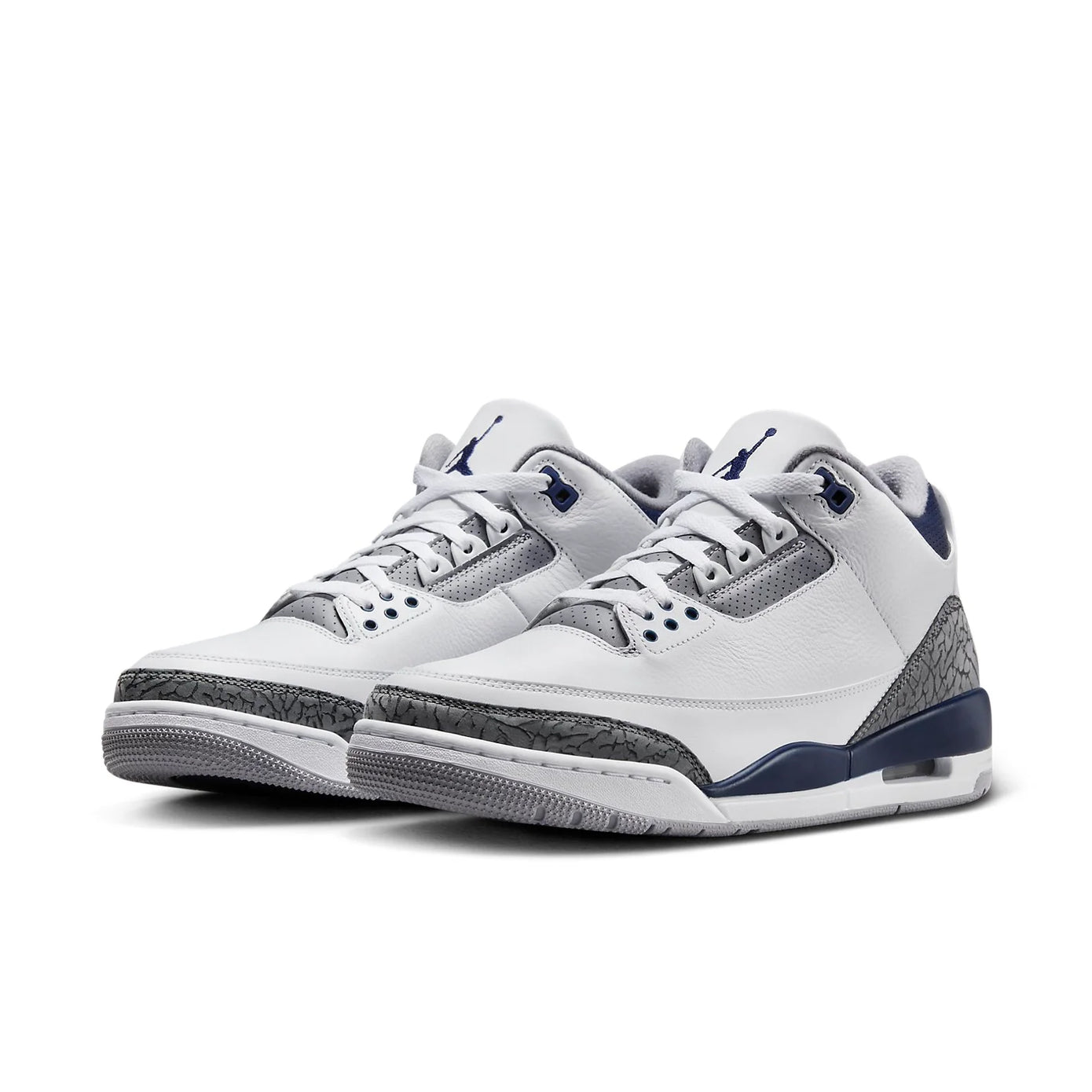 Air Jordan 3 Retro 'Midnight Navy' - Streetwear Fashion - thesclo.com